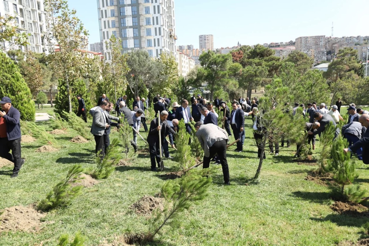 Xətai rayonunda Anım Günü ilə əlaqədar silsilə tədbirlər keçirilib - FOTOLAR